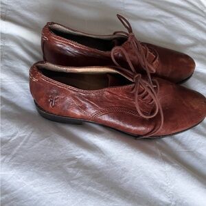 FRYE Women’s Lace-Up Oxford Shoes - Brown